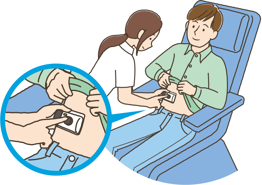 図：オートドーザーの使用イメージ